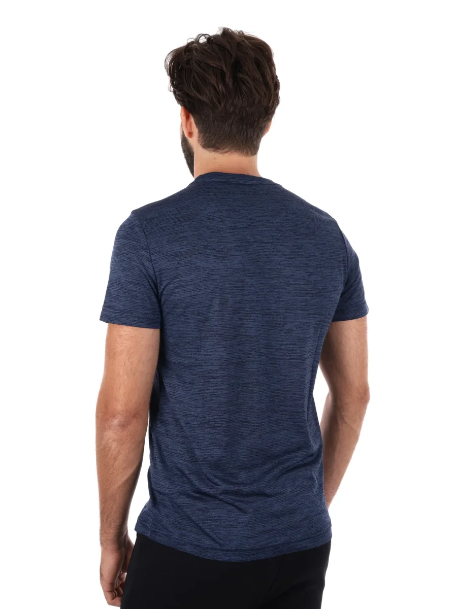 T-SHIRT TRAINING TELLY ENERGETICS DA UOMO BLU - immagine 5