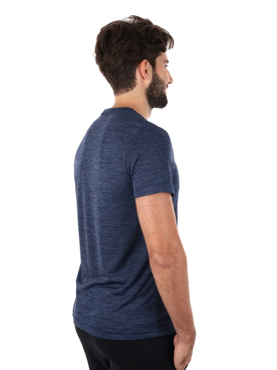 T-SHIRT TRAINING TELLY ENERGETICS DA UOMO BLU - immagine 7