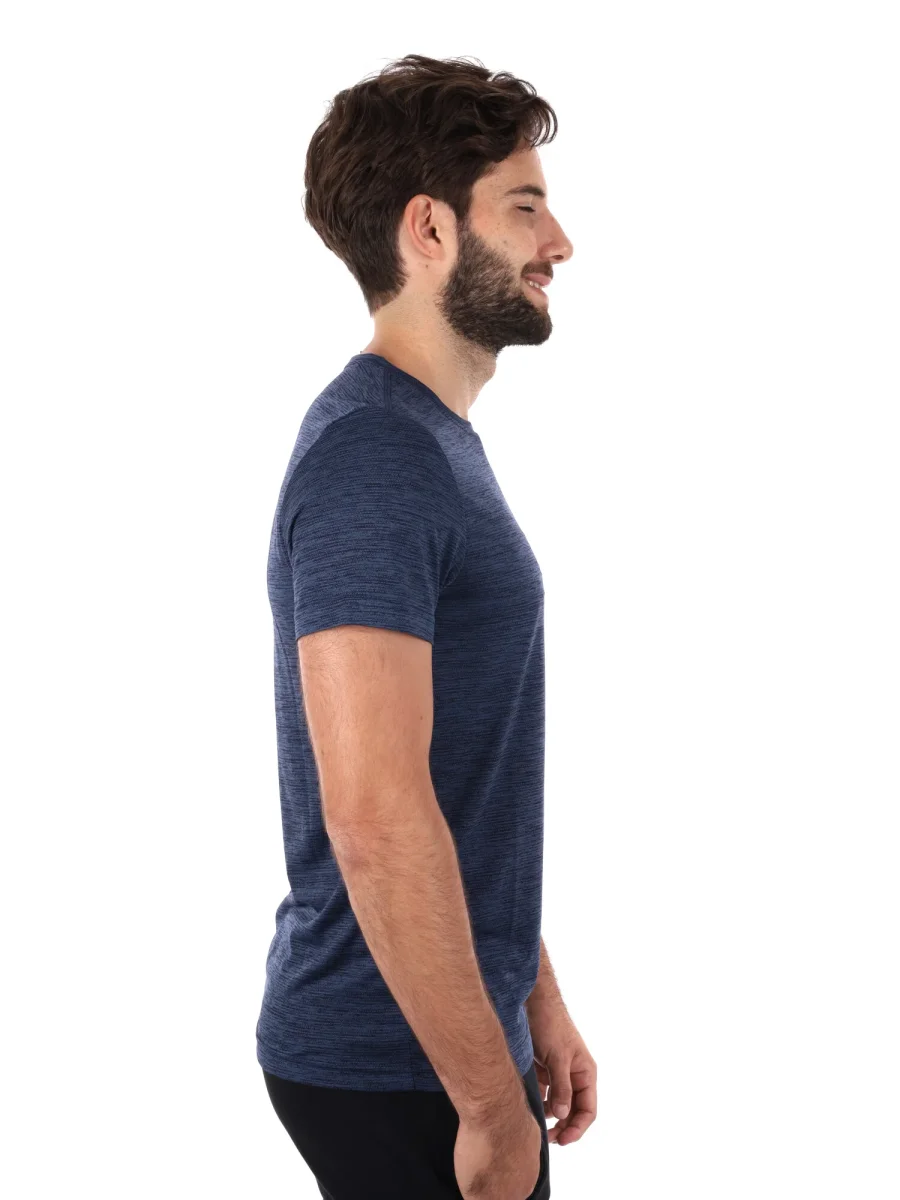 T-SHIRT TRAINING TELLY ENERGETICS DA UOMO BLU - immagine 8