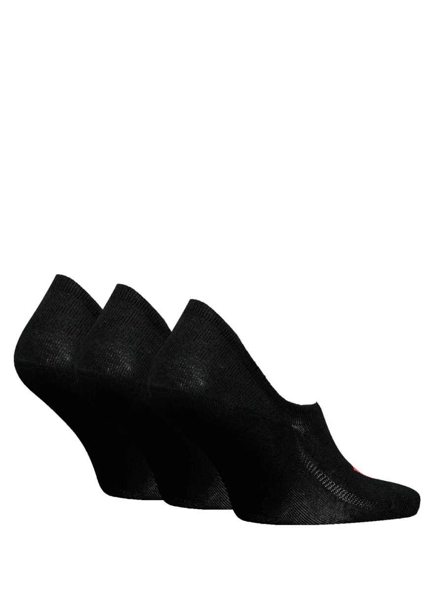CALZE 3 PAIA HIGH CUT BATWING LEVI'S UNISEX NERO - immagine 3
