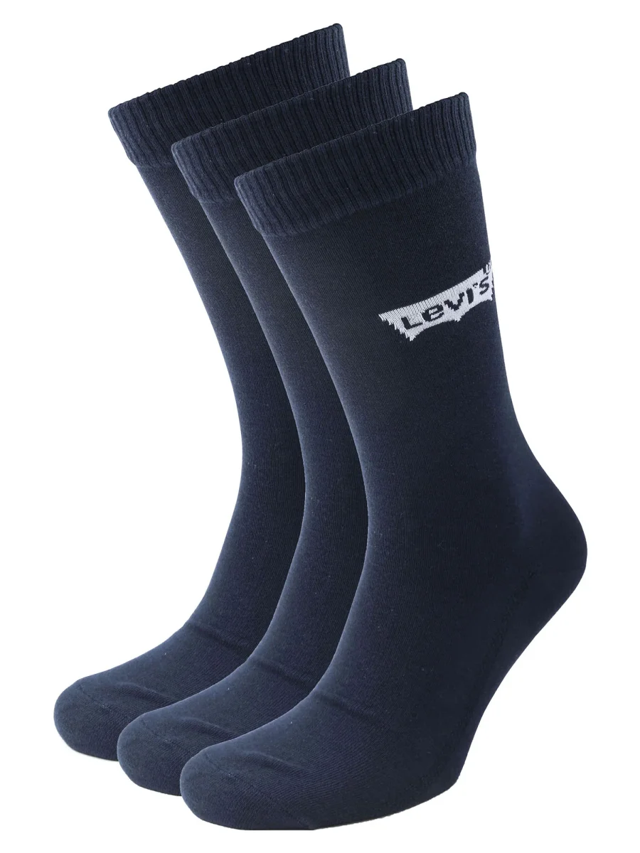 CALZE 3 PAIA REGULAR CUT LEVI'S DA UOMO BLU - immagine 2