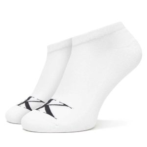 CALZE SET 2 PAIA BIANCHE CALVIN KLEIN JEANS SNEAKER DA UOMO