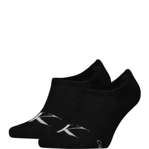 CALZE SET 2 PAIA NERE CALVIN KLEIN JEANS CORTE DA UOMO