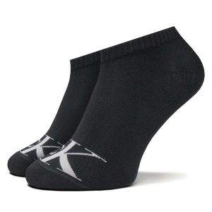 CALZE SET 2 PAIA NERE CALVIN KLEIN JEANS SNEAKER DA DONNA