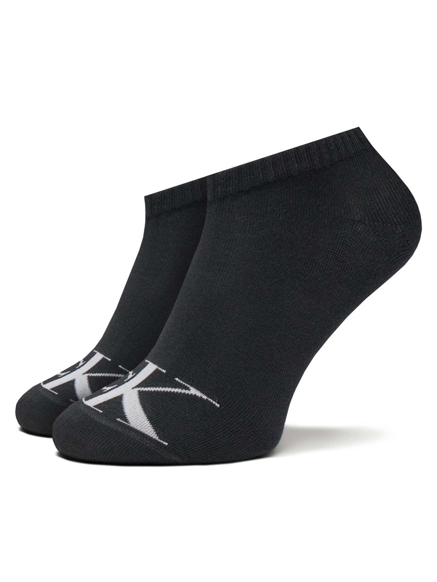 CALZE SET 2 PAIA NERE CALVIN KLEIN JEANS SNEAKER DA DONNA