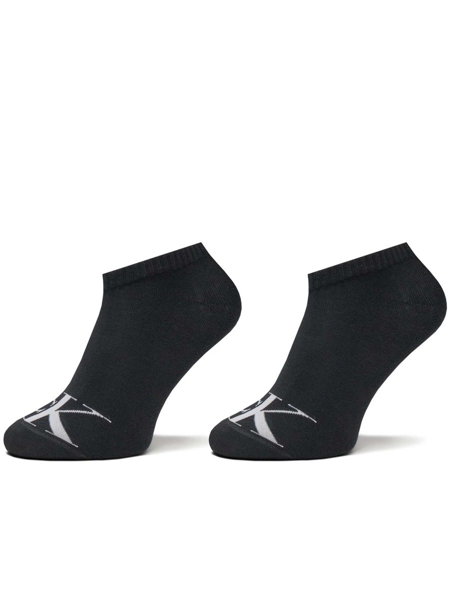 CALZE SET 2 PAIA NERE CALVIN KLEIN JEANS SNEAKER DA DONNA - immagine 3