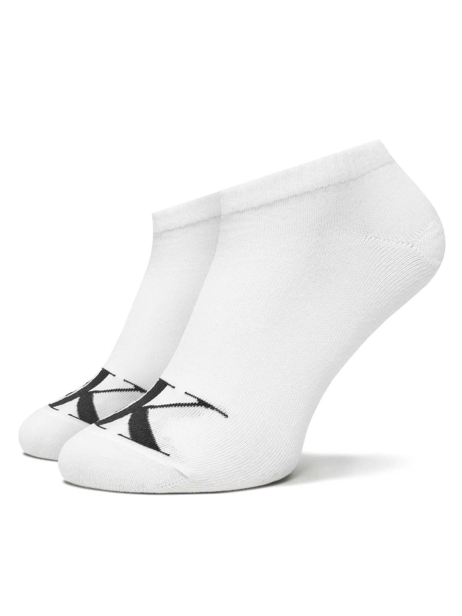 CALZE SET 2 PAIA BIANCHE CALVIN KLEIN JEANS SNEAKER DA DONNA