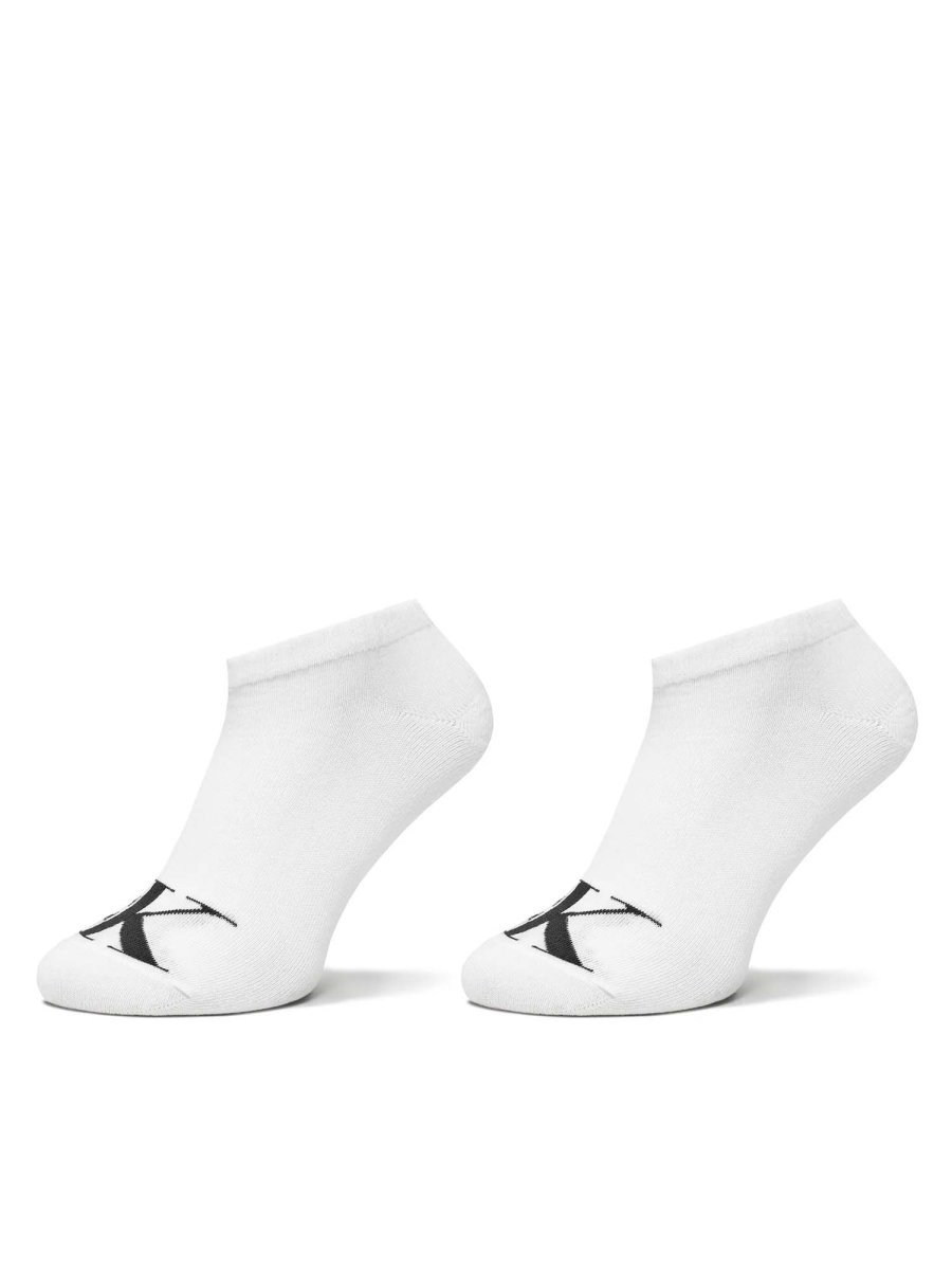CALZE SET 2 PAIA BIANCHE CALVIN KLEIN JEANS SNEAKER DA DONNA - immagine 3