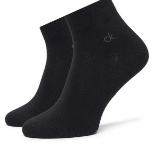 CALZE SET 3 PAIA NERE CALVIN KLEN JEANS QUARTER DA UOMO