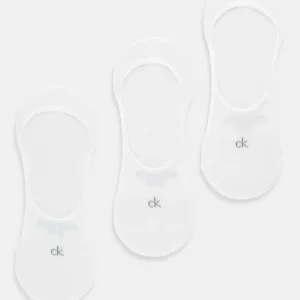 CALZE SET 3 PAIA CORTE BIANCHE CALVIN KLEIN JEANS DA UOMO