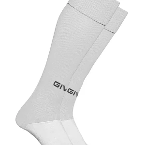 CALZETTONE CALCIO GIVOVA JUNIOR E SENIOR BIANCO