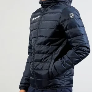 GIUBBOTTO CON CAPPUCCIO OLANDA GIVOVA UOMO BLU