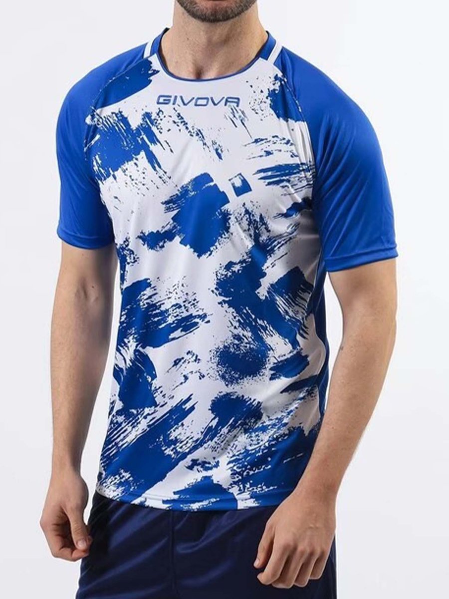 T-SHIRT ART INTERLOCK GIVOVA AZZURRO - immagine 3
