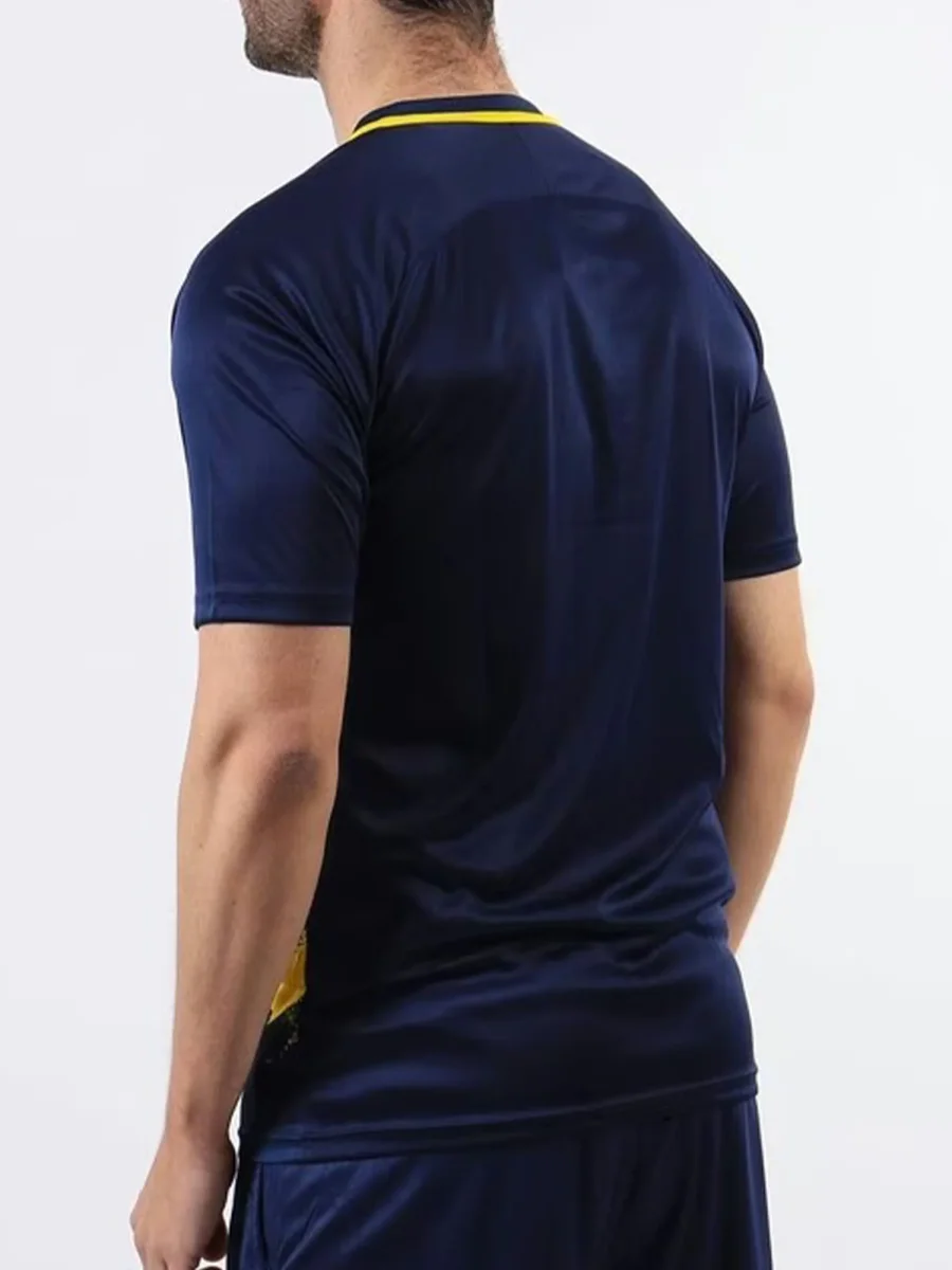 T-SHIRT ART INTERLOCK GIVOVA GIALLO BLU - immagine 4