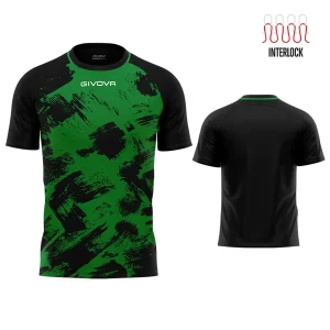 T-SHIRT ART INTERLOCK GIVOVA VERDE