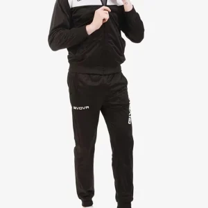 TUTA VISA GIVOVA UOMO NERO-BIANCO