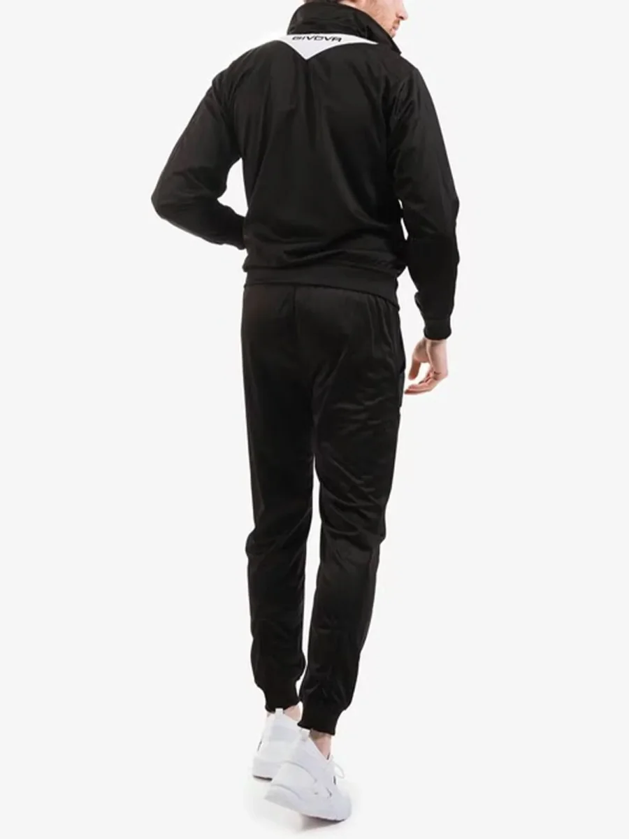 TUTA VISA GIVOVA UOMO NERO-BIANCO - immagine 3