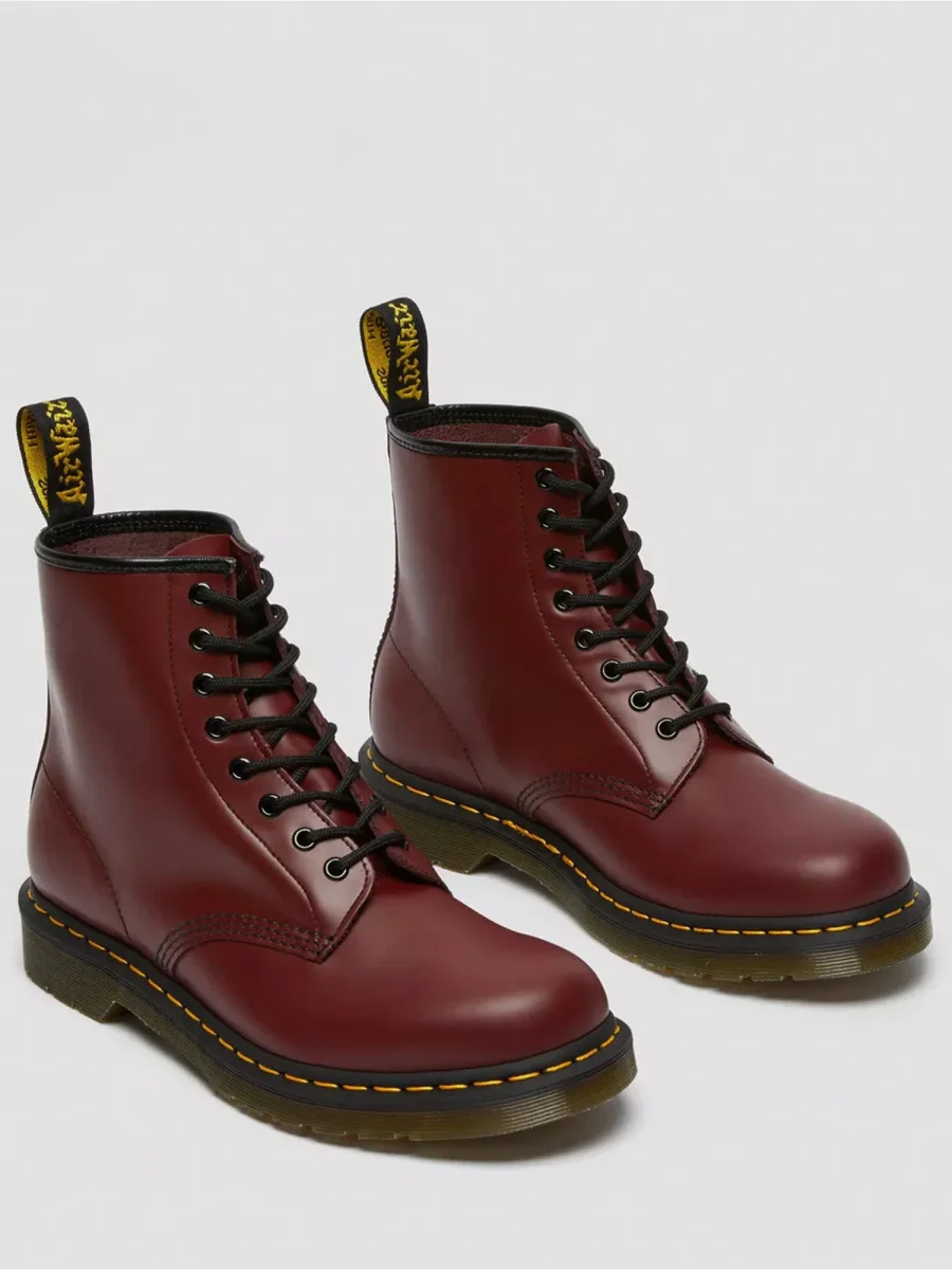 ANFIBIO 1460 SMOOTH DR MARTENS DA DONNA BORDEAUX - immagine 3