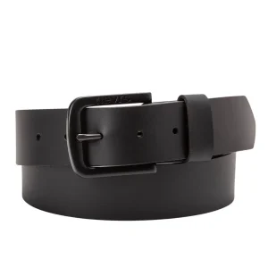 CINTURA IN PELLE LEVI'S UNISEX NERO