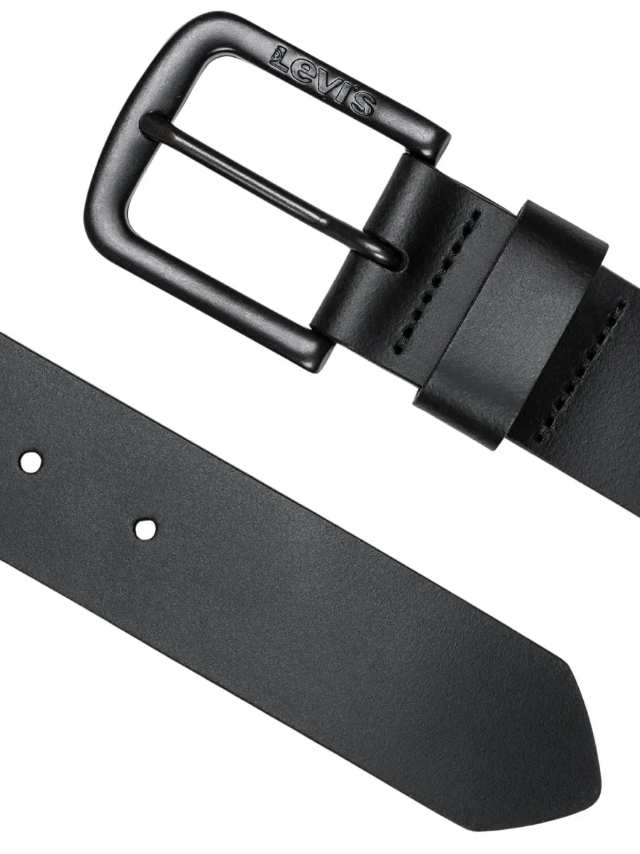 CINTURA IN PELLE LEVI'S UNISEX NERO - immagine 3