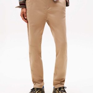 PANTALONI CHINO AUSTIN TOMMY JEANS DA UOMO BEIGE