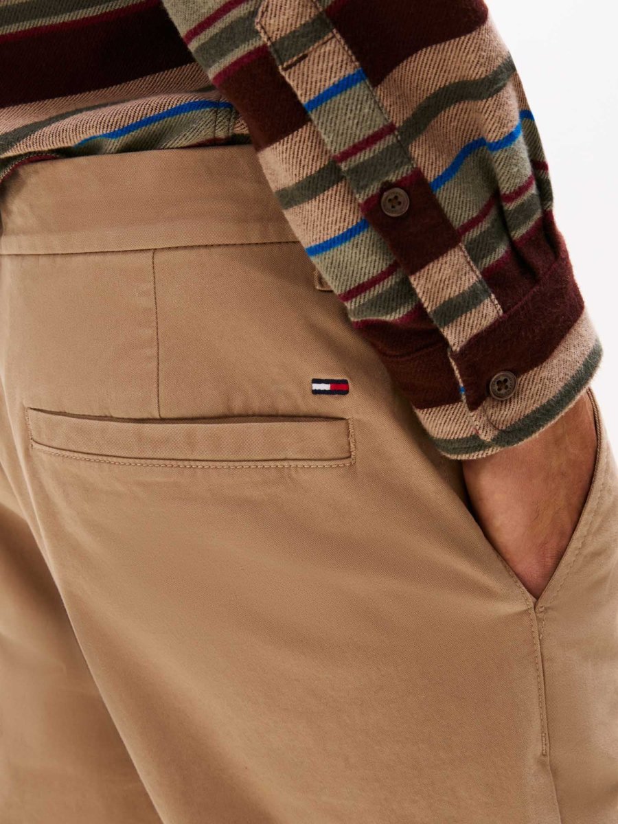PANTALONI CHINO AUSTIN TOMMY JEANS DA UOMO BEIGE - immagine 4