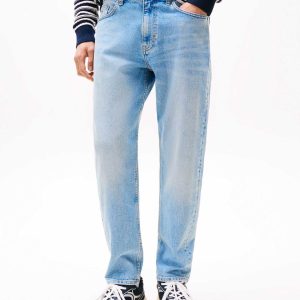 JEANS ISAAC TOMMY JEANS DA UOMO DENIM CHIARO