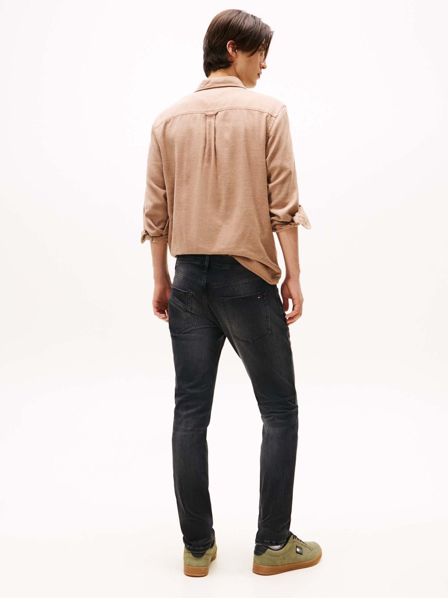 JEANS SCANTON SLIM FIT TOMMY JEANS DA UOMO DENIM NERO - immagine 4