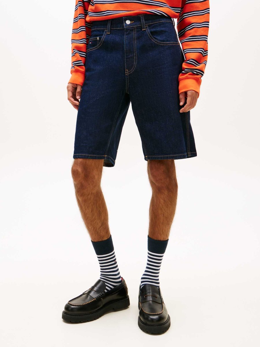 SHORT CARPENTER IN DENIM TOMMY JEANS JAIMIE RELAXED FIT DA UOMO