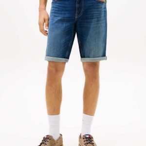 SHORT IN DENIM TOMMY JEANS RONNIE SLIM FIT DA UOMO