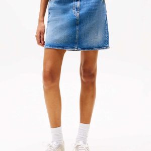 MINIGONNA MOM DENIM TOMMY JEANS DA DONNA