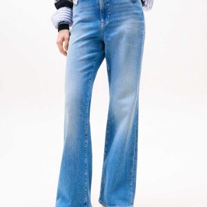 JEANS BELLA FLARE TOMMY JEANS DA DONNA DENIM CHIARO