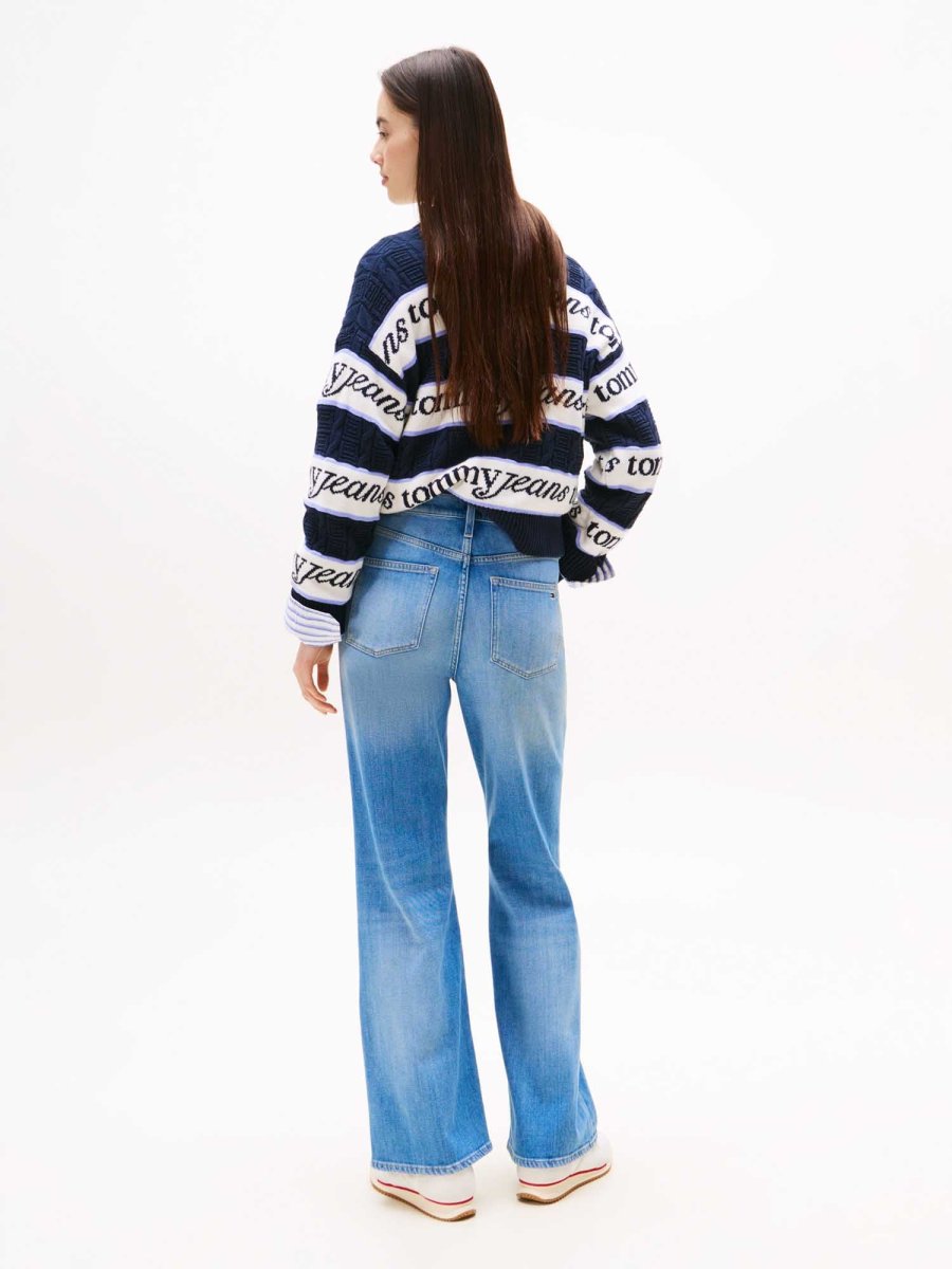 JEANS BELLA FLARE TOMMY JEANS DA DONNA DENIM CHIARO - immagine 4