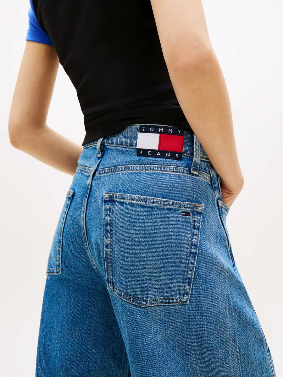 DENIM BARRED MEDIO TOMMY JEANS CON VITA MEDIA DA DONNA - immagine 5