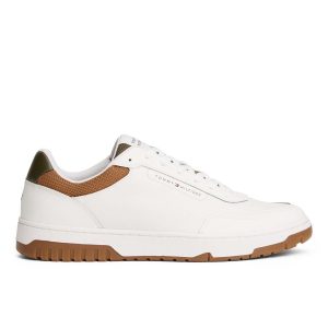 SNEAKER BASKET CORE TOMMY HILFIGER DA UOMO BIANCO