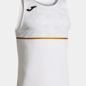 CANOTTA RUNNING JOMA RECORD III UOMO BIANCO