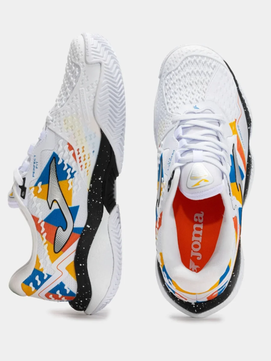 SCARPA PADEL SMASH JOMA DA UOMO BIANCO - immagine 5