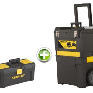 Stanley SET PORTAUTENSILI CARRELLO + VALIGETTA (12,5)