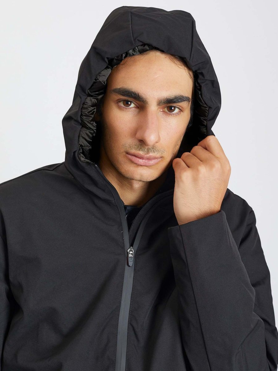 GIUBBINO CARIGNAN CORTO CANADIAN DA UOMO NERO - immagine 3