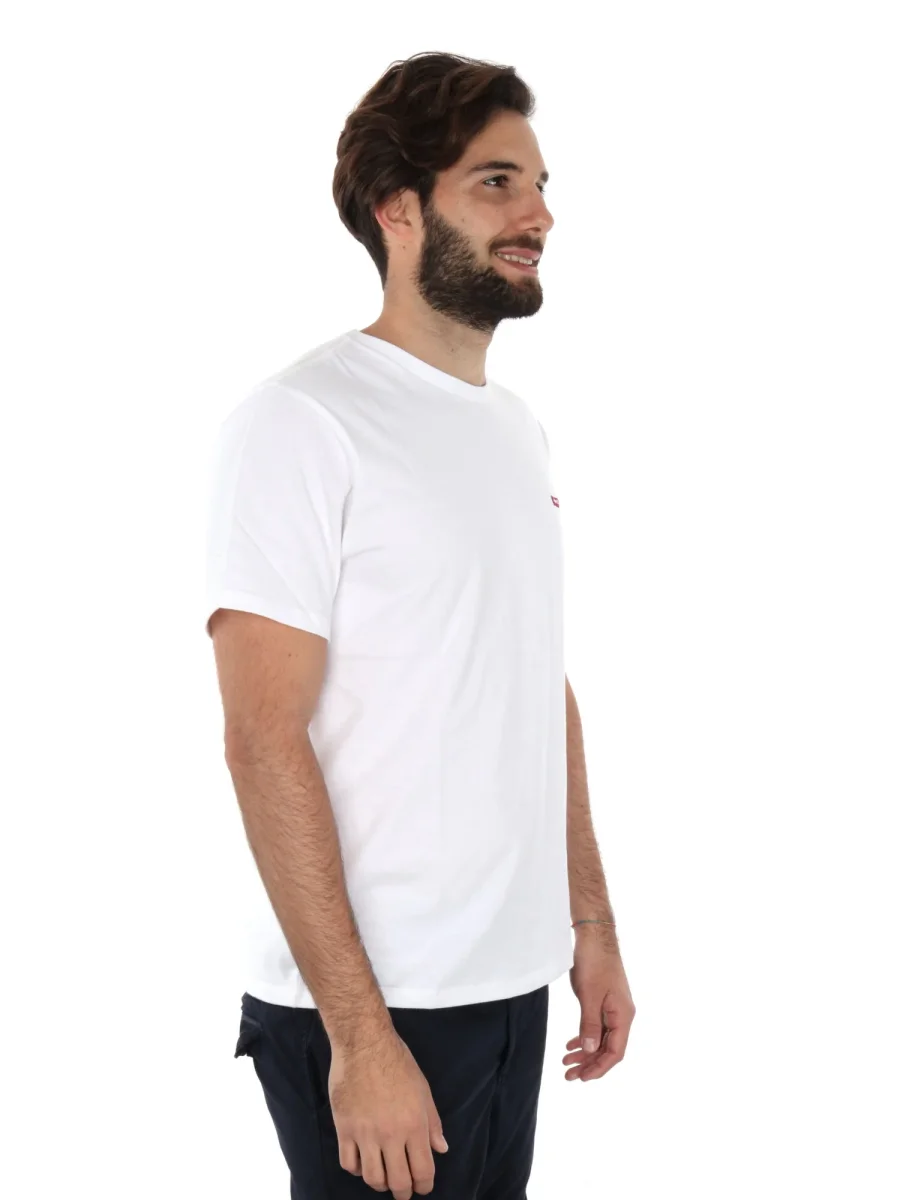 T-SHIRT OUSEMARK ORIGINAL LEVI'S UOMO BIANCO - immagine 9