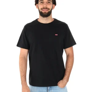T-SHIRT OUSEMARK ORIGINAL LEVI'S UOMO NERO