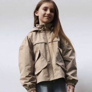 Giubbotto unisex adulto Name It in morbido color mink