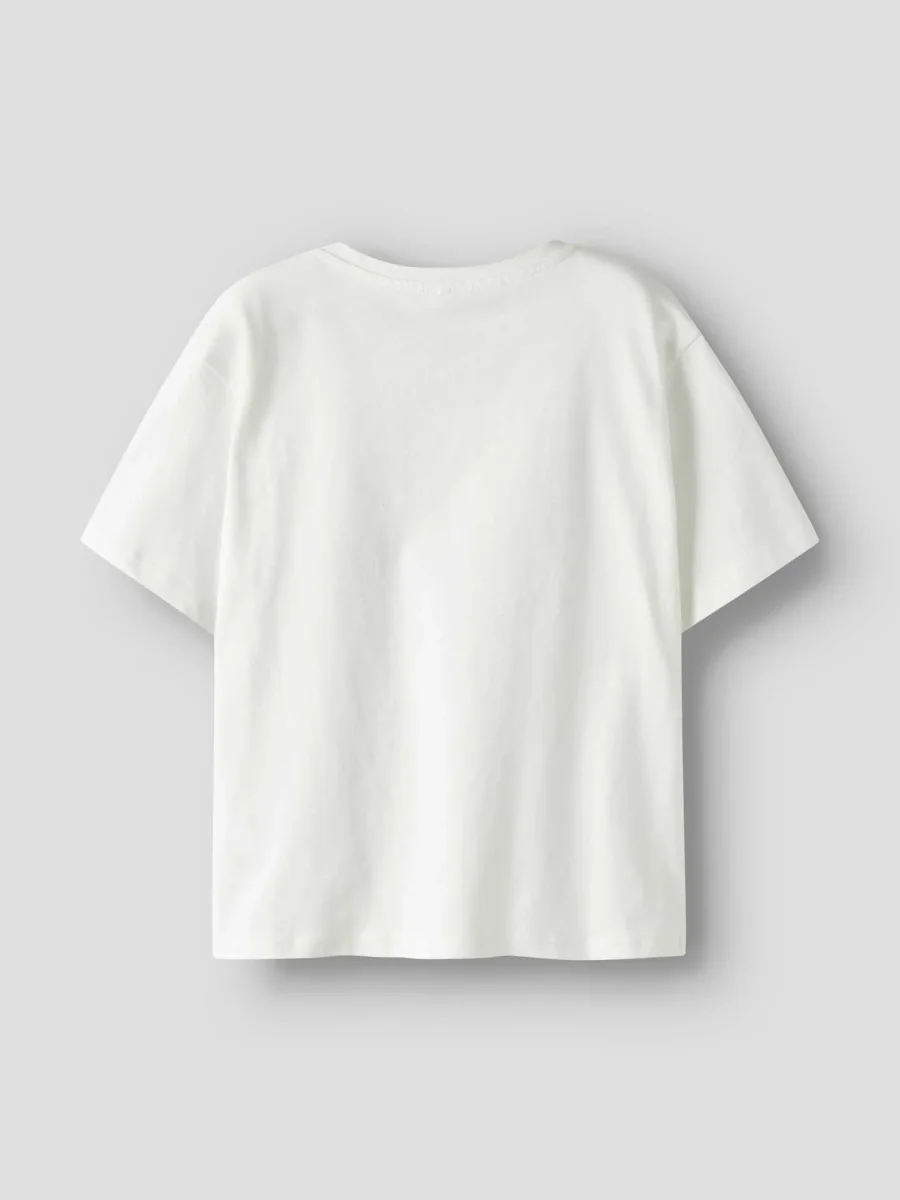 T-shirt unisex Name It NkfTabea con stampa delicata Cloud - immagine 4