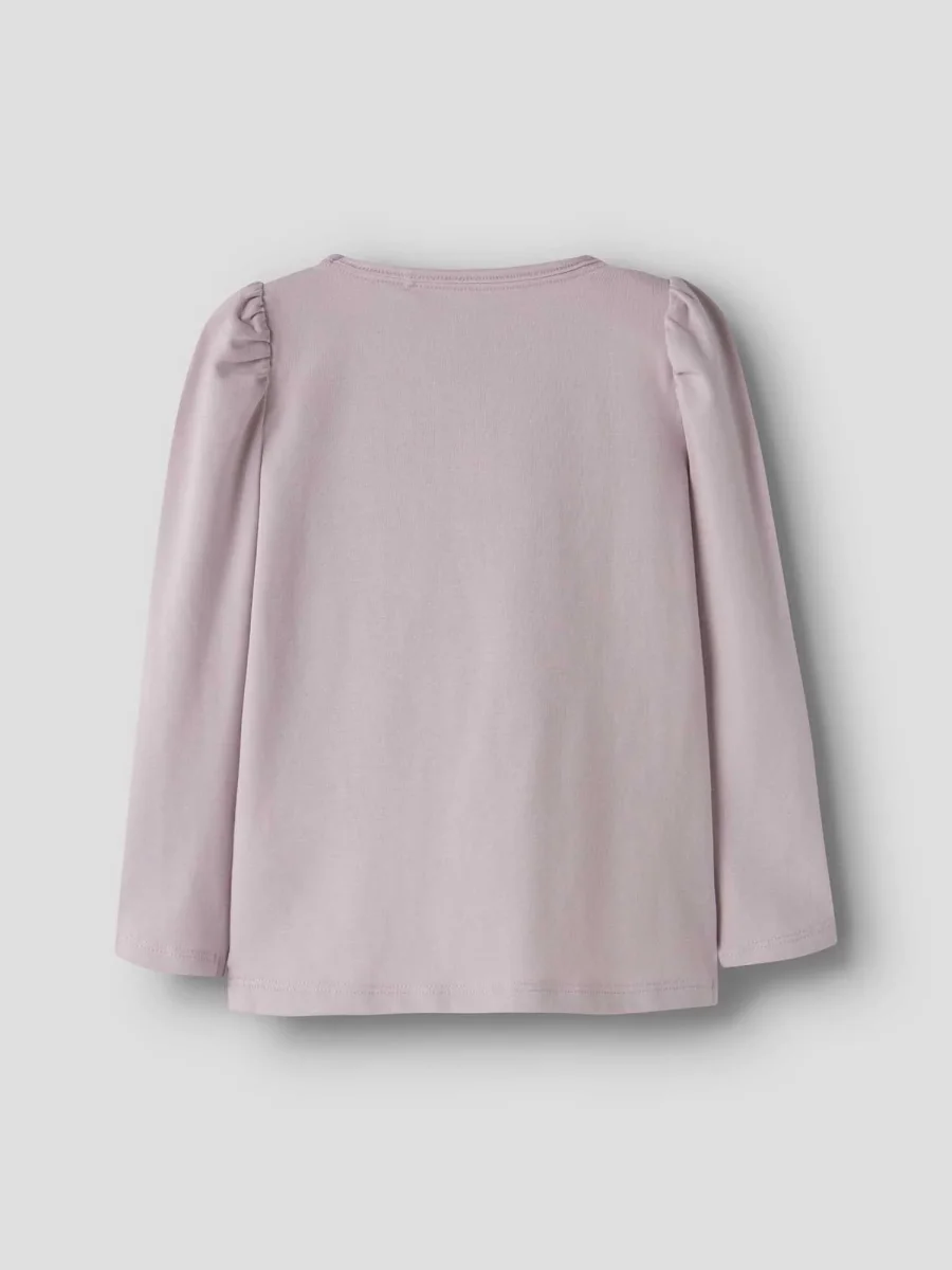 T-shirt unisex Name It in rosa con stampa decorativa floreale - immagine 3