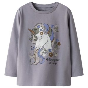 T-shirt maniche corte unisex lavender di Name It