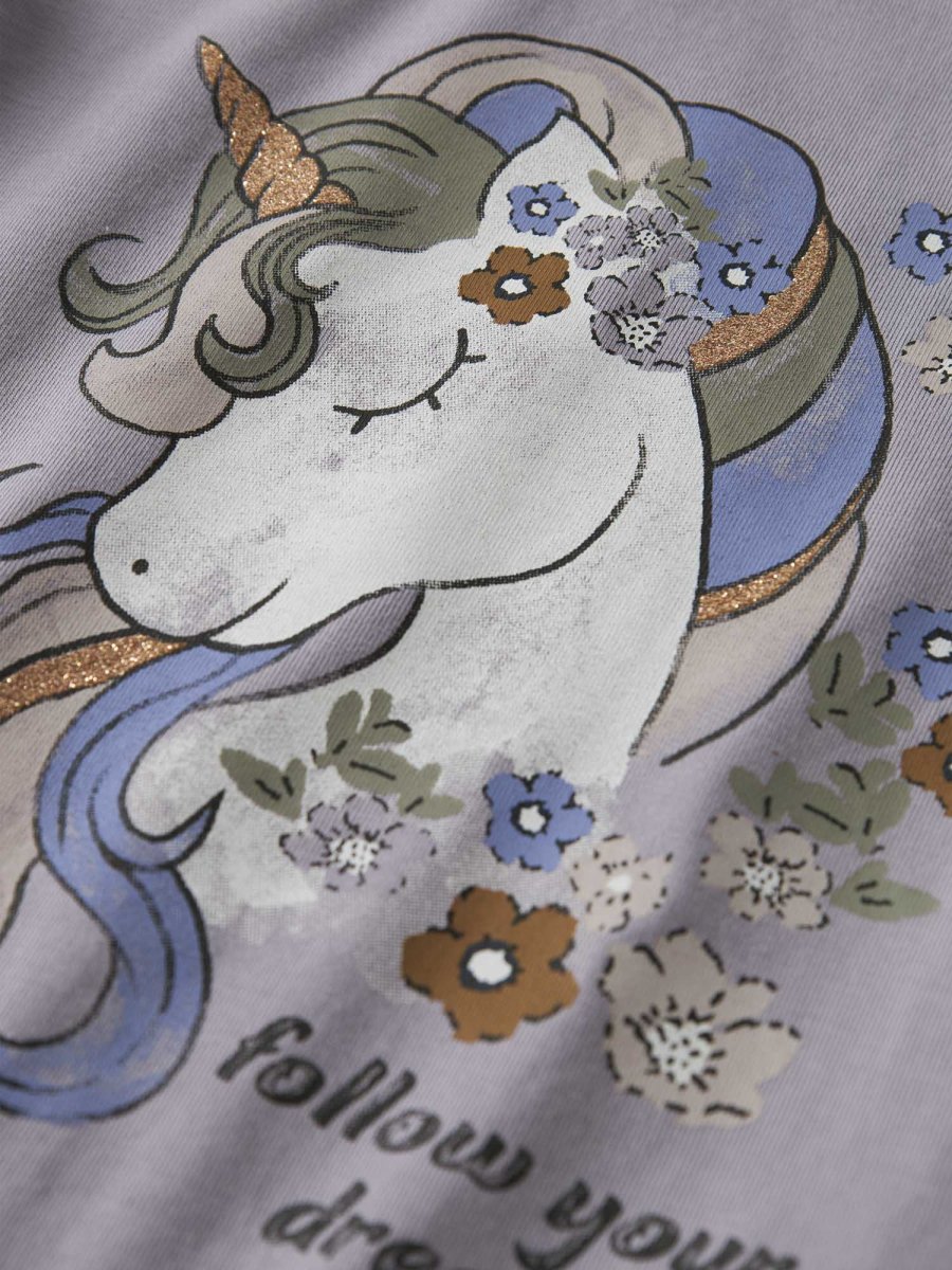 T-shirt maniche corte unisex lavender di Name It - immagine 4