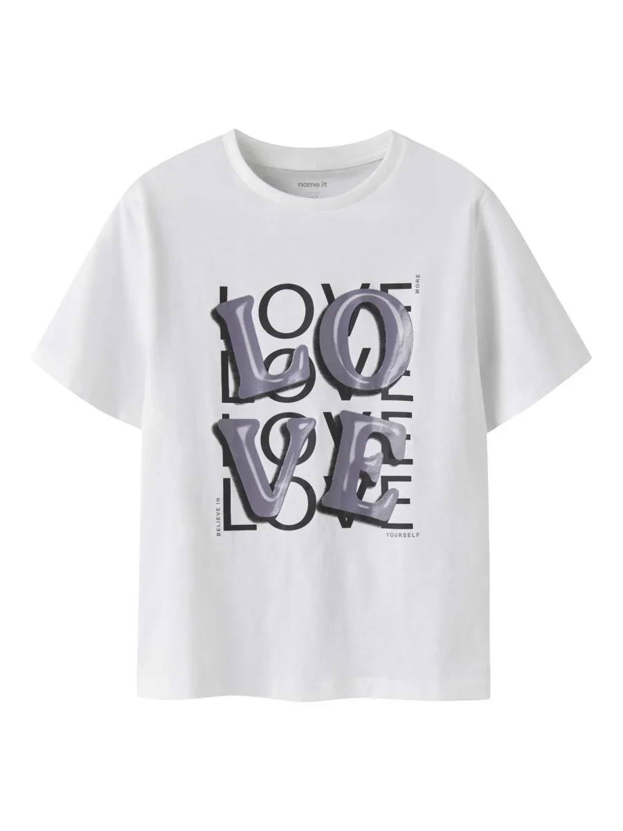 T-shirt maniche corte unisex Name It modello Brigh - immagine 2