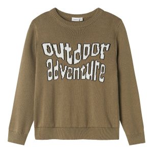 PULLOVER MOTTO NAME IT DA RAGAZZO VERDE