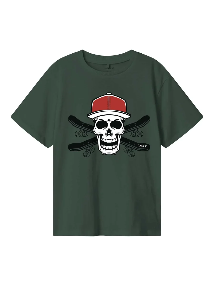 T-SHIRT NOTTI NAME IT DA RAGAZZO VERDE