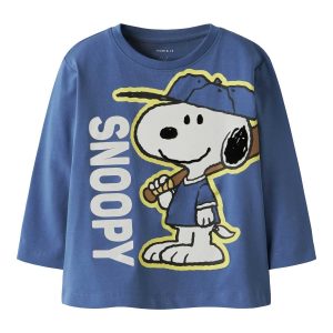 T-shirt maniche corte unisex adulto Name It in blu delft